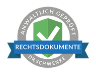 Anwaltlich geprüft Dr. Schwenke